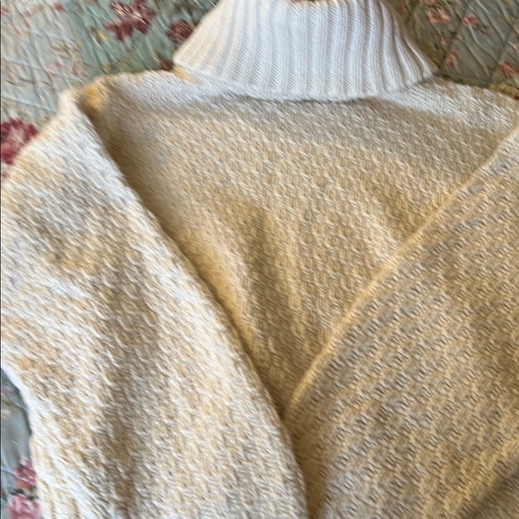 Cozy Cream Cowl Neck Cable Knit Sweater - Picture 3 of 7